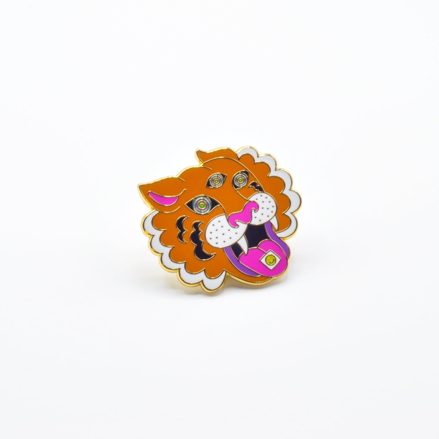 Trippin' Tiger Hard Enamel Pin