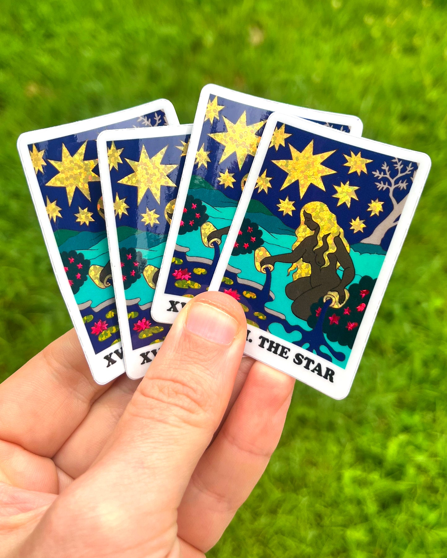 The Star Vinyl Stardust Sticker