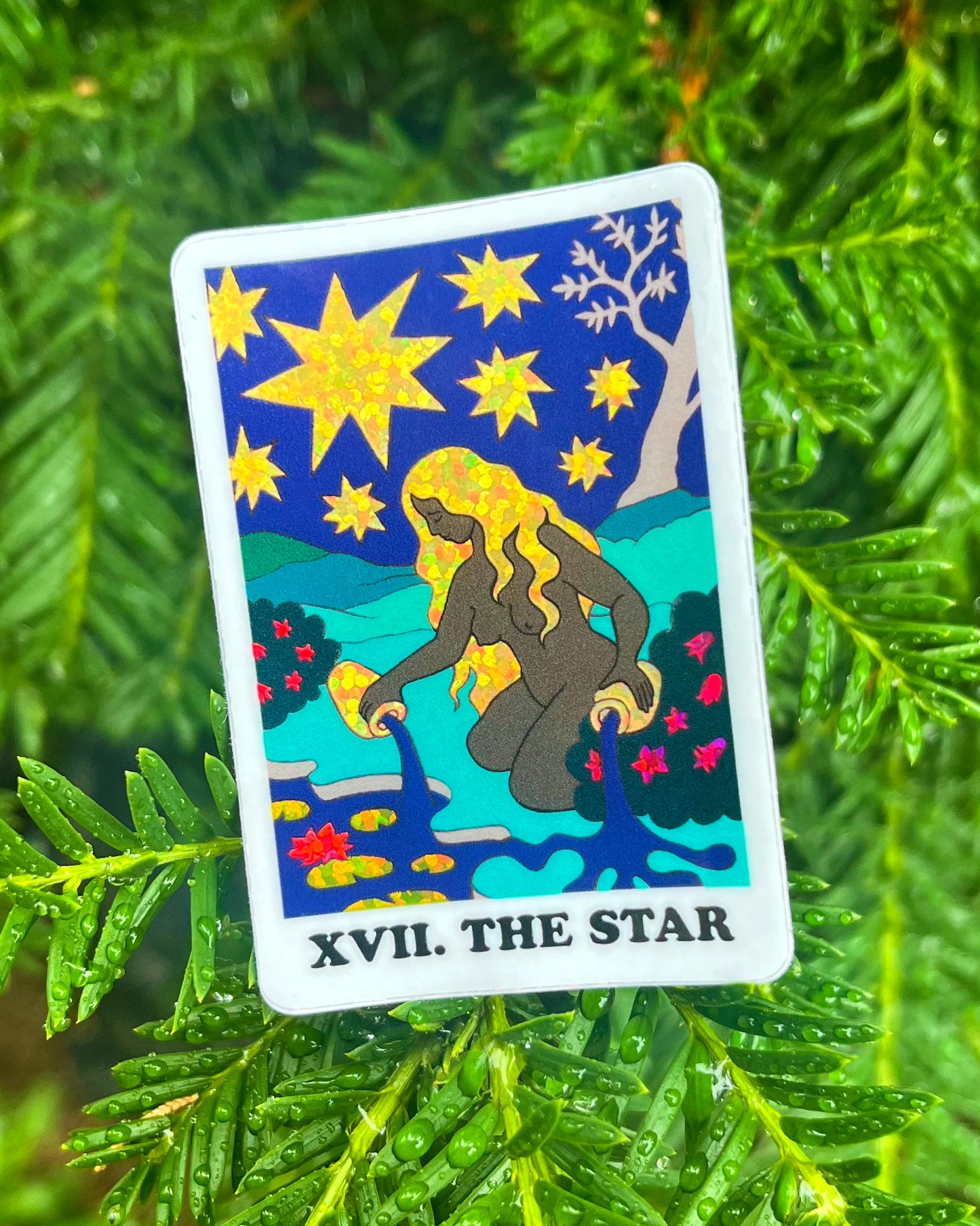 The Star Vinyl Stardust Sticker