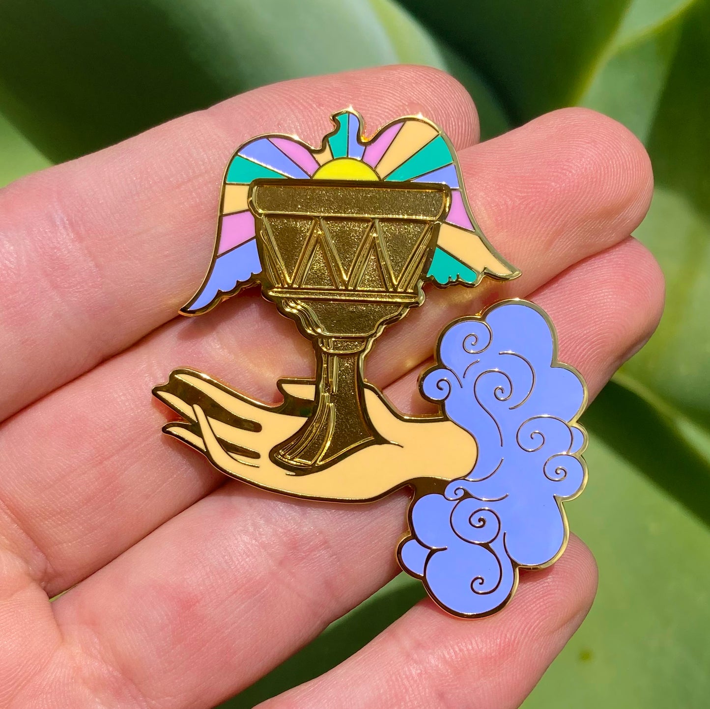 Ace of Cups Hard Enamel Pin