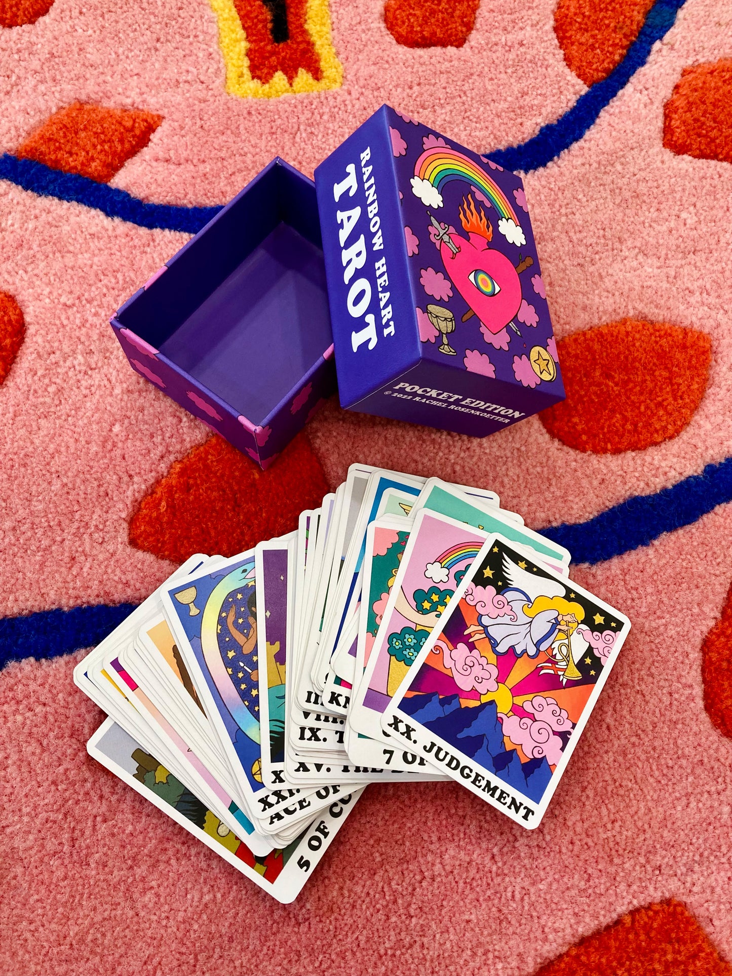 Rainbow Heart Tarot Pocket Edition PREORDER