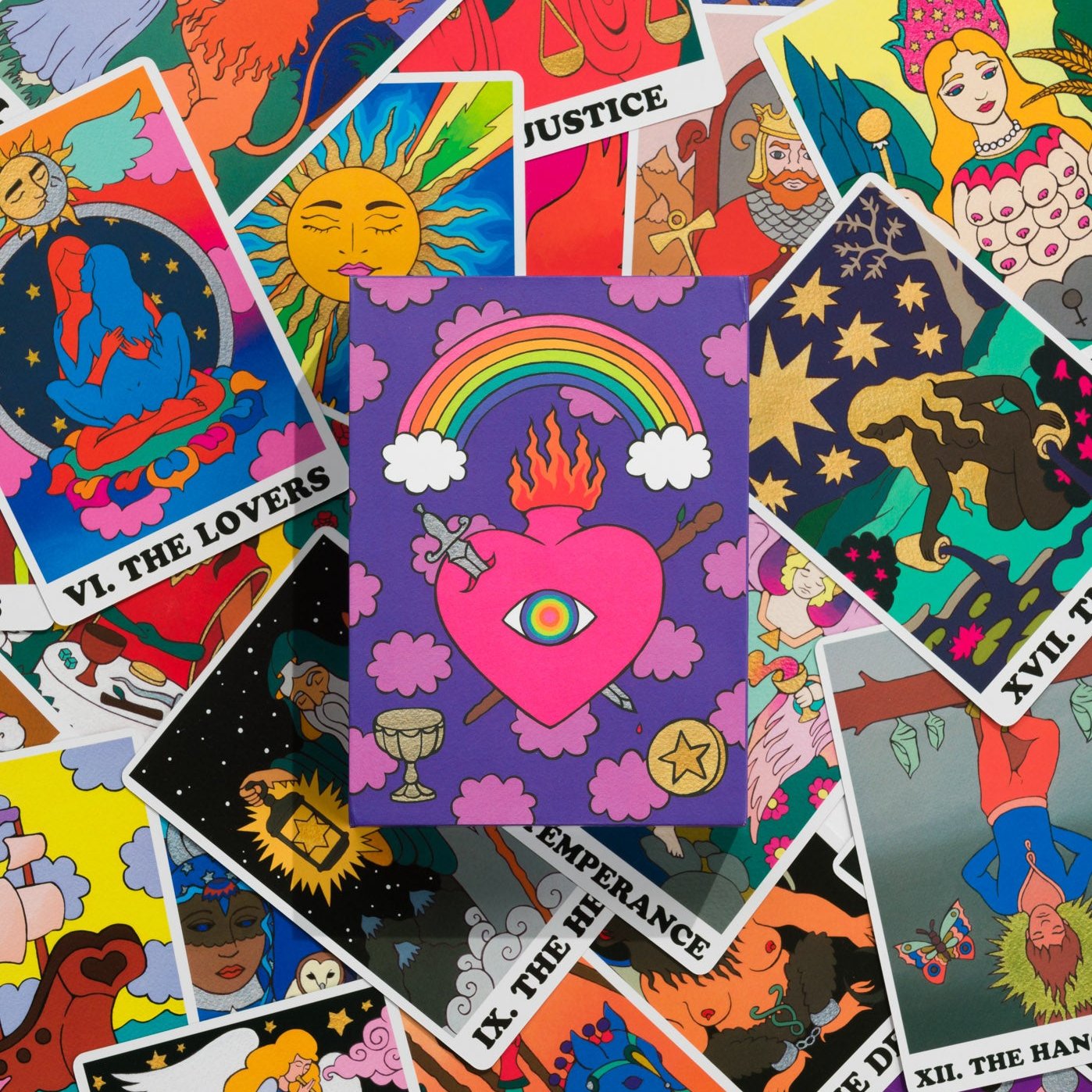 Rainbow Heart Tarot Deck- 5th Edition