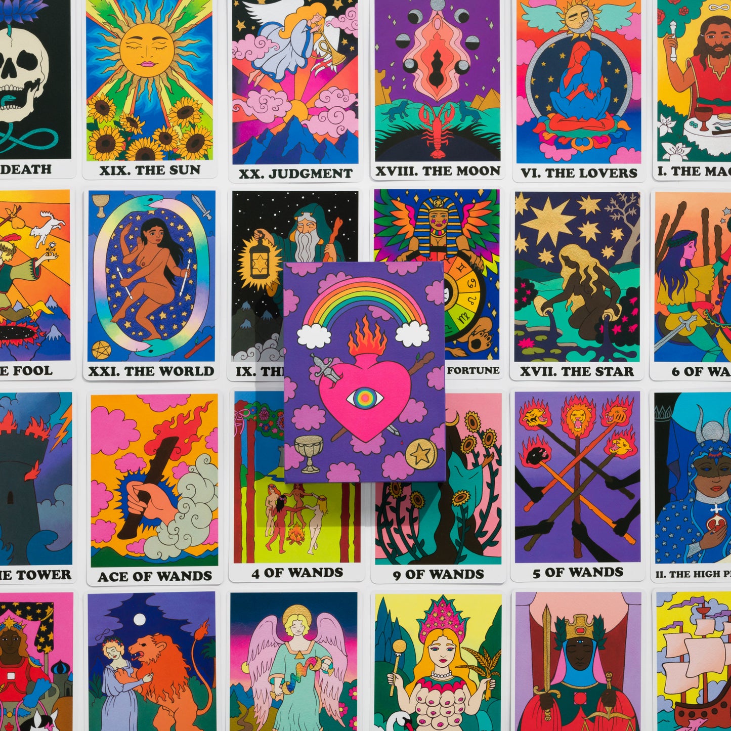 Rainbow Heart Tarot Deck