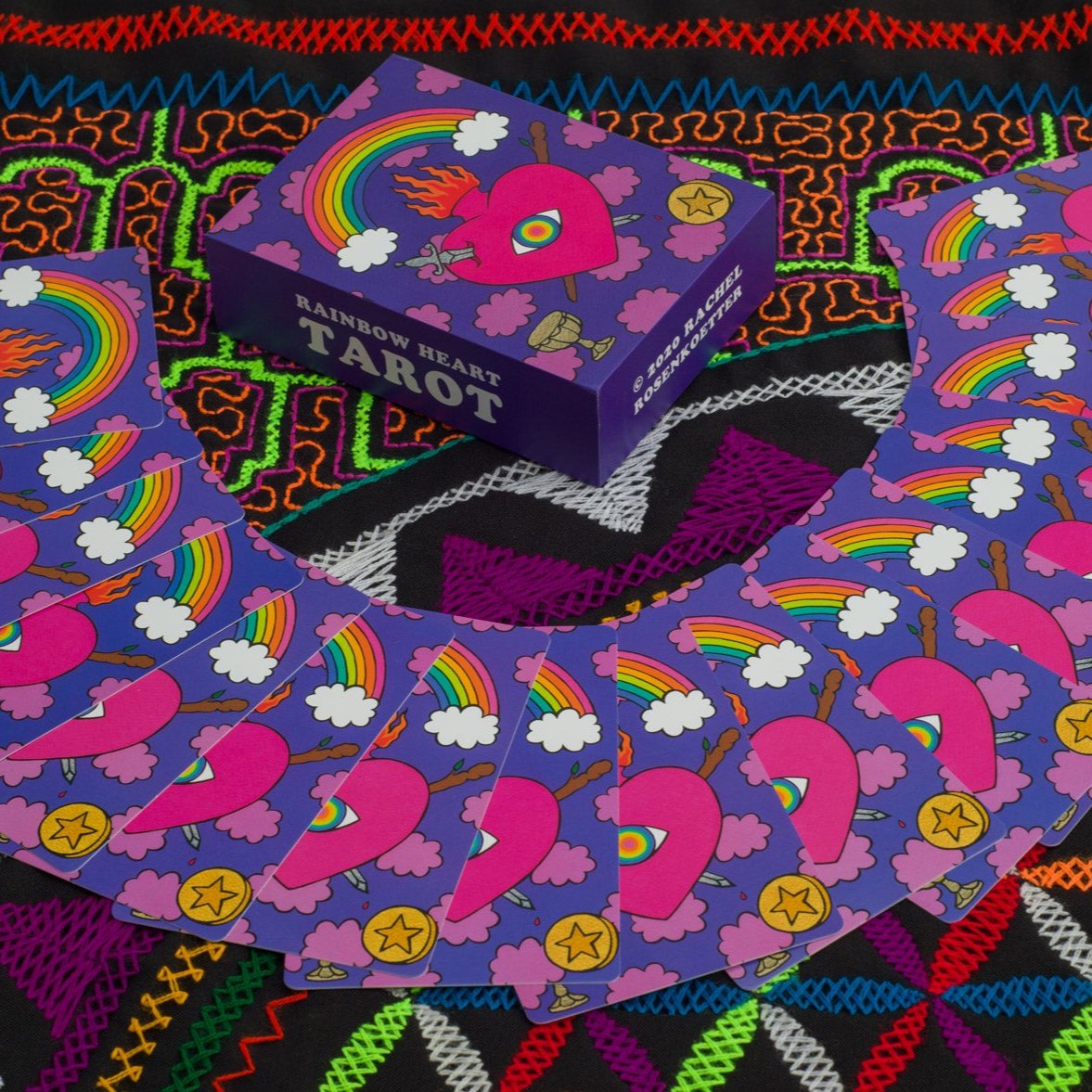 Rainbow Heart Tarot Deck- 5th Edition