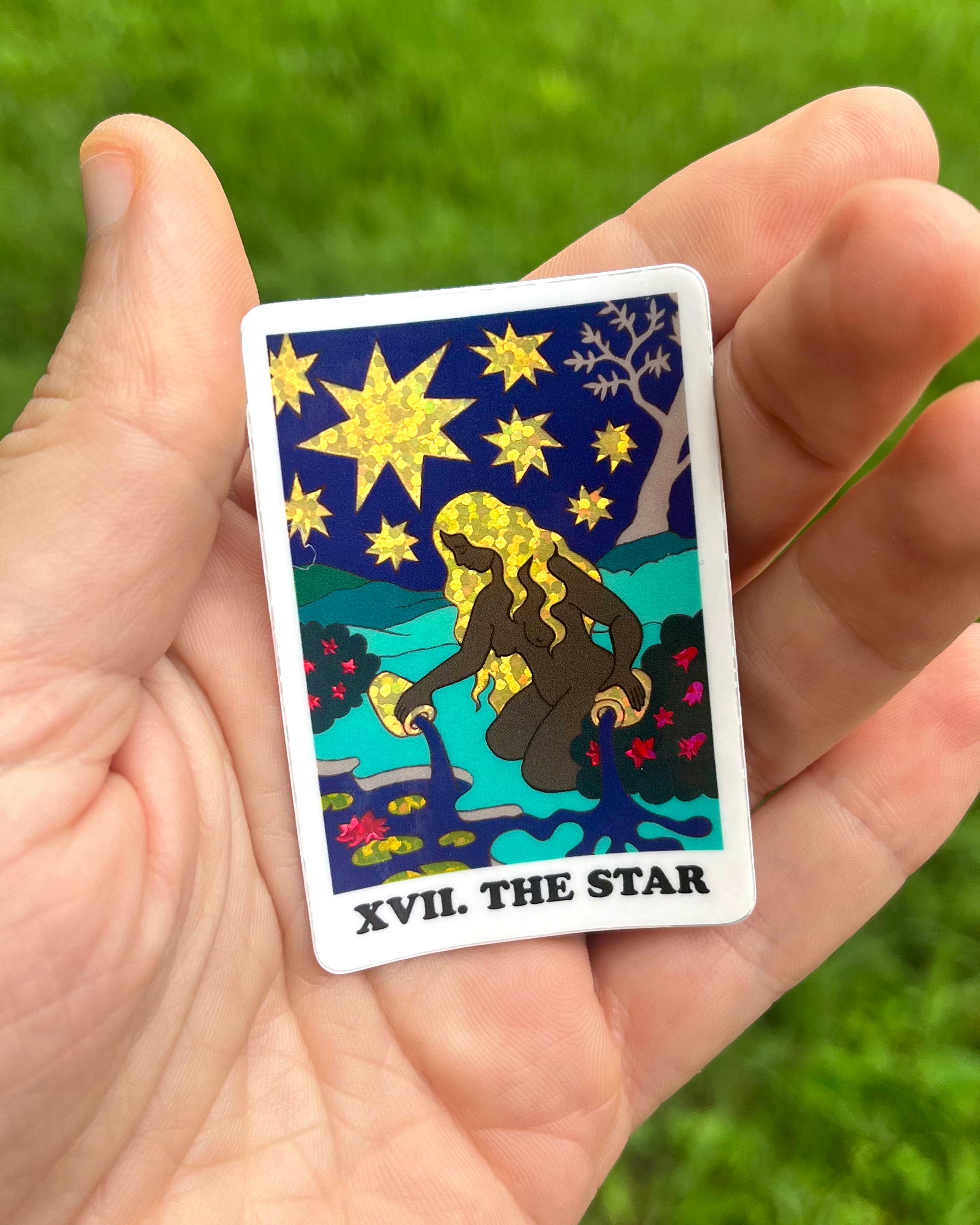 Stardust Sticker Format PREORDER - The Star Vinyl Stardust Sticker – Rachel Rosenkoetter